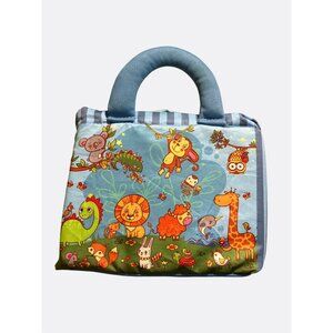 Teytoy Baby Soft Alphabet Flash Cards 26 Piece ABC Learning Set with Carry Bag